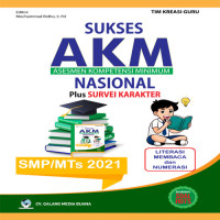 Image of Sukses AKM (Asesmen Kompetensi Minimum) Nasional plus survei karakter