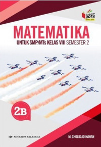 Image of Matematika untuk kelas smp/mts kelas viii semester 2 2b
