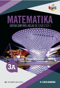 Image of Matematika untuk kelas smp/mts kelas ix semester 1 3a