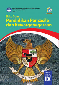 Image of Pendidikan pancasila dan kewarganegaraan : buku guru untuk smp/mts kelas ix